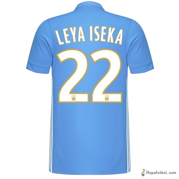 Camiseta Marsella Replica Segunda Ropa Leya Iseka 2017/18